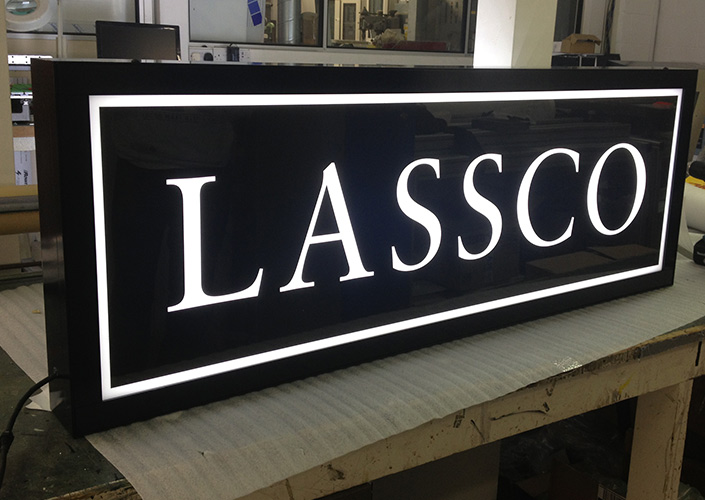 illuminated lassco logo