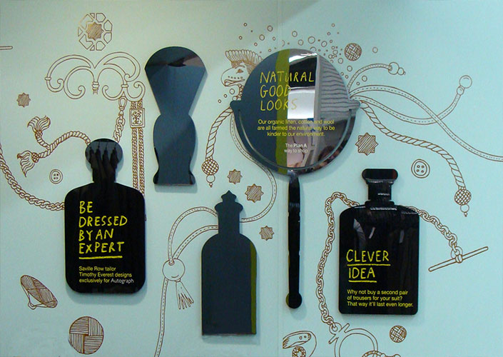 M&S 3D Signage and Graphics