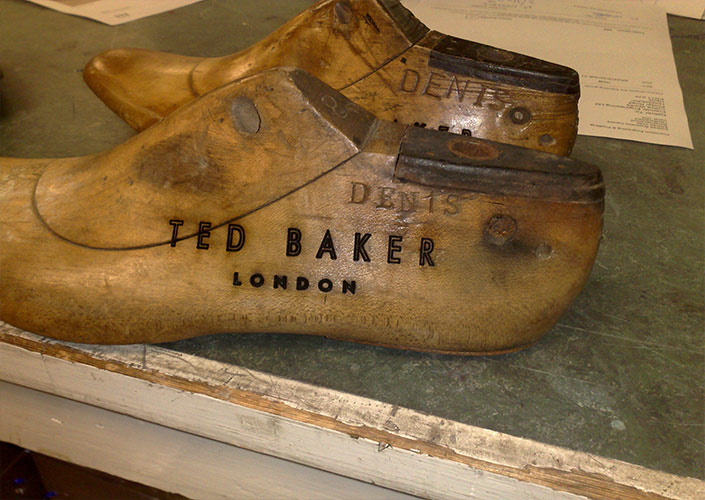Ted Baker branding blocks
