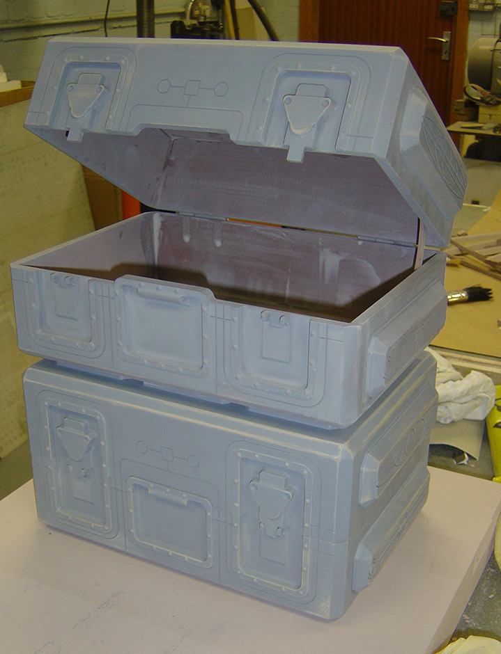 Machined box prototype