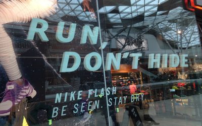 Nike 3D Window Letters